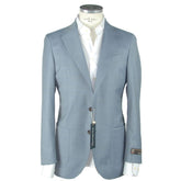 Emilio Romanelli Blue Wool Men's Blazer
